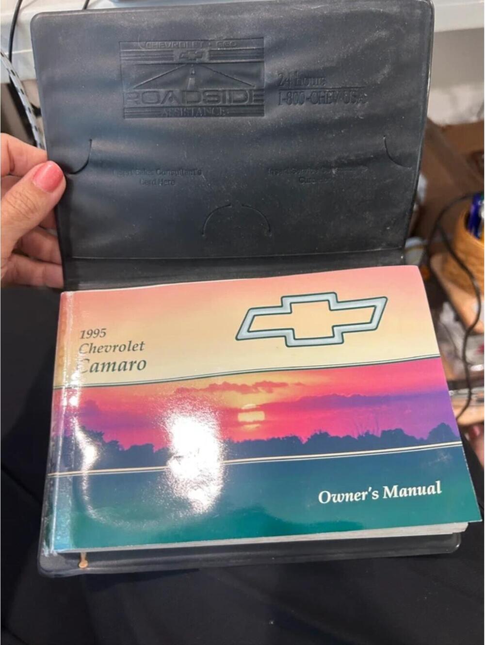 1995 Chevrolet Camaro owners manual